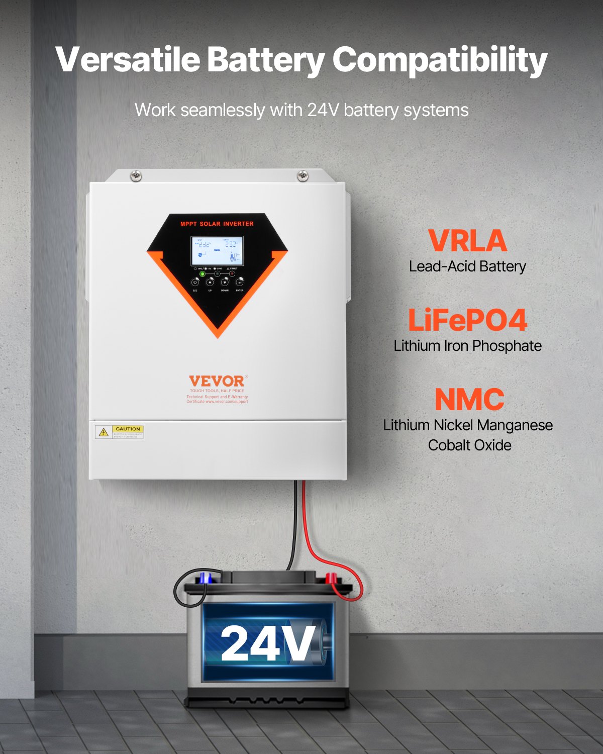 Hybrid Solar Inverter Charger 3500W 220/230V With Built-in 100A MPPT Controller